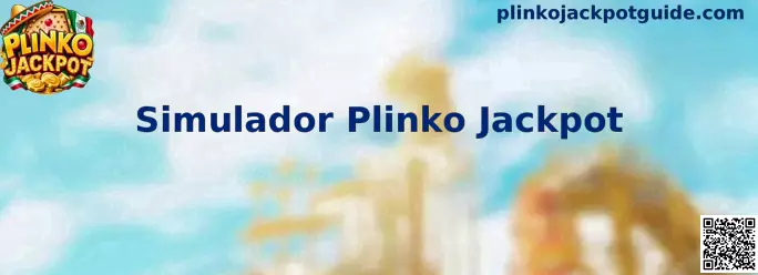 Representación educativa del Simulador Plinko Jackpot con tablero de clavijas