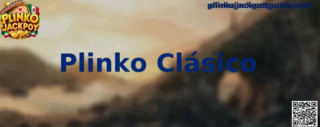 Representación de un tablero de Plinko Clásico con clavijas y casillas de multiplicadores