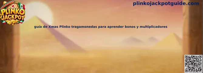 Imagen ilustrativa de Xmas Plinko para aprender sobre las caídas de esferas, multiplicadores y premios